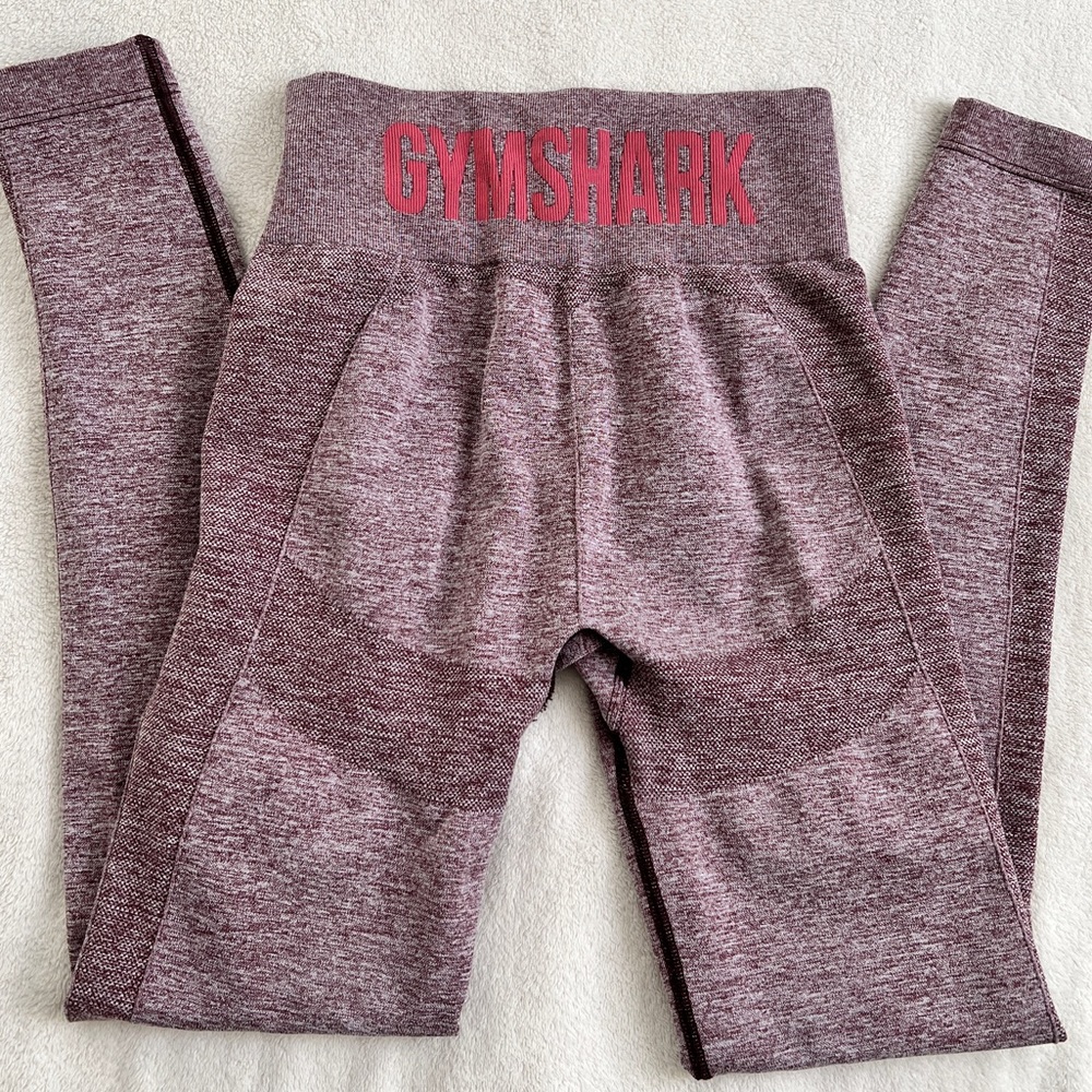 Flex High Waisted Leggings-Berry